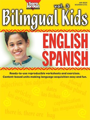 cover image of Bilingual Kids: English-Spanish, Volume 3